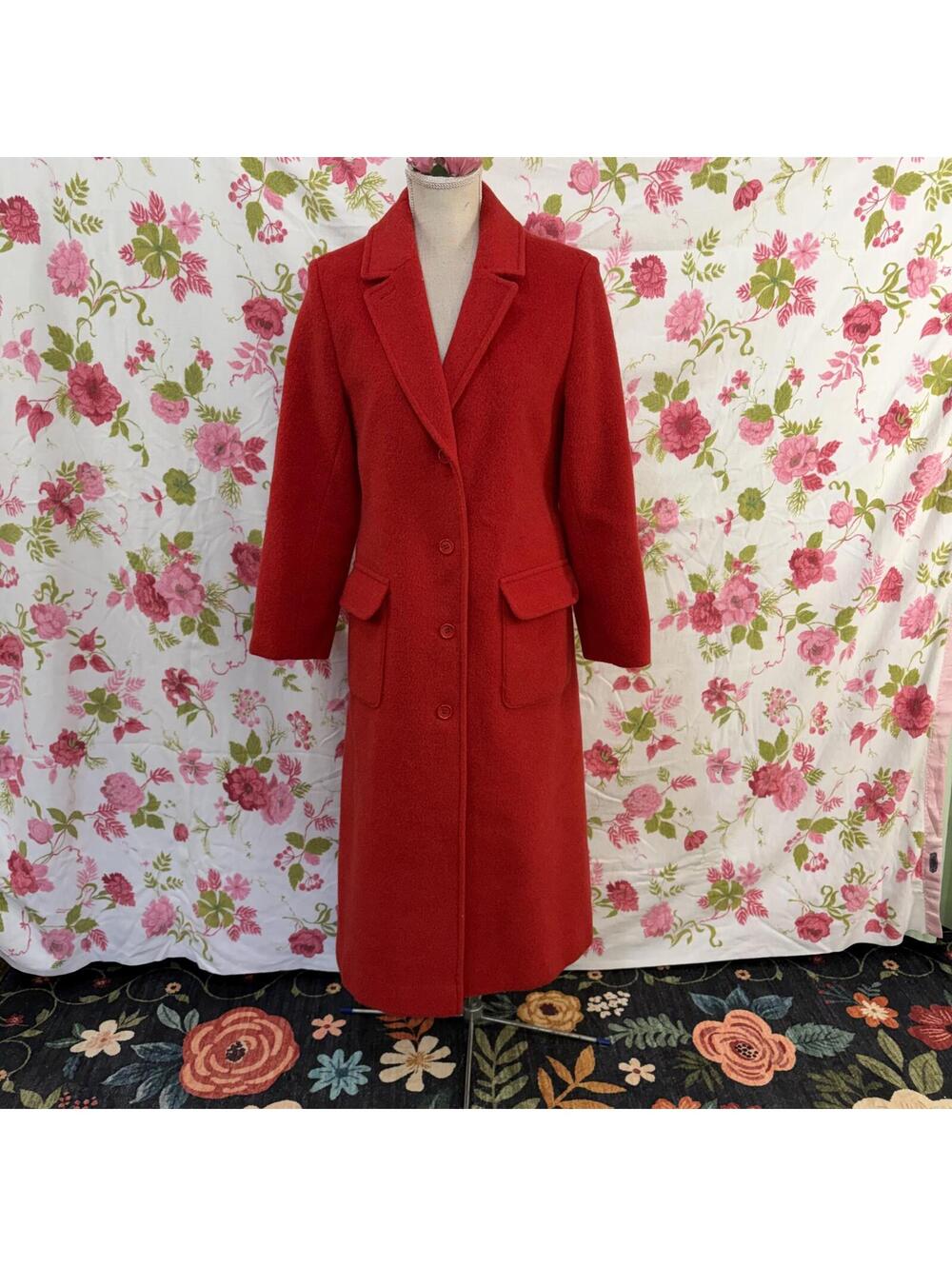 Pendleton wool coat vintage 1970s